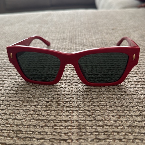 Tory Burch Red Miller Sunglasses - Picture 2 of 3